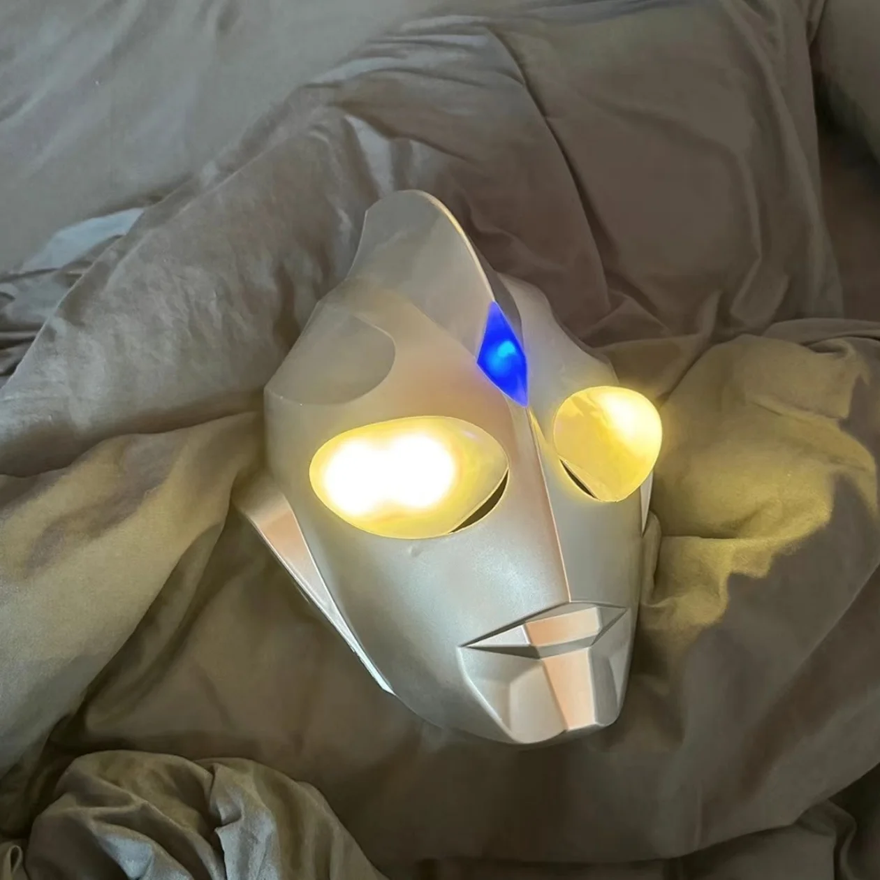 أنيمي الترامان القبعات تيغا خوذة متوهجة قناع هالوين الأداء كوس قناع التبديل لعبة الكبار هدية تأثيري الدعامة الهدايا اللعب