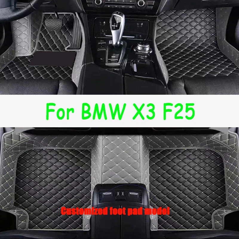 

Custom Car Floor Mats for BMW X3 F25 2011 2012 2013 2014 2015 2016 2017 Year Auto Interior Details Car Accessories Carpet