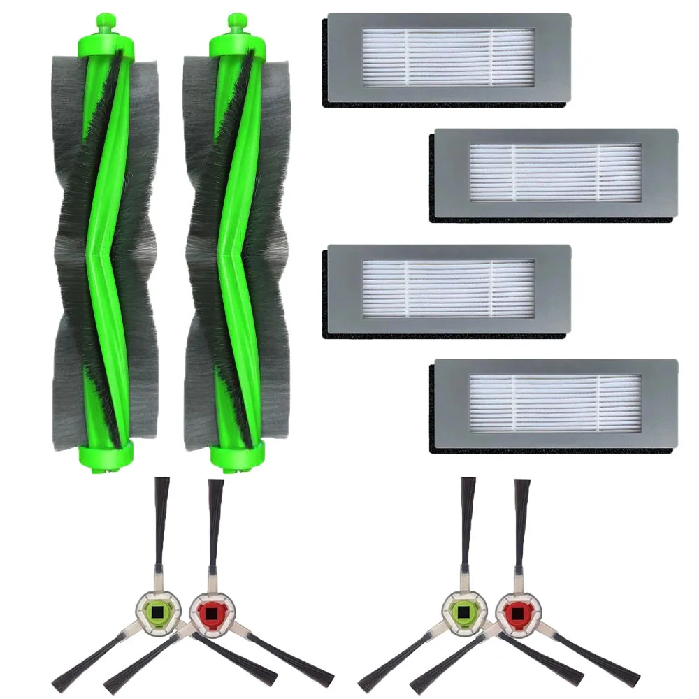 Aspirador robótico peça de substituição, Rolo principal, Filtro de escova lateral, Panos de esfregão, Compatível com iRobot, Roomba Combo 113, R113840