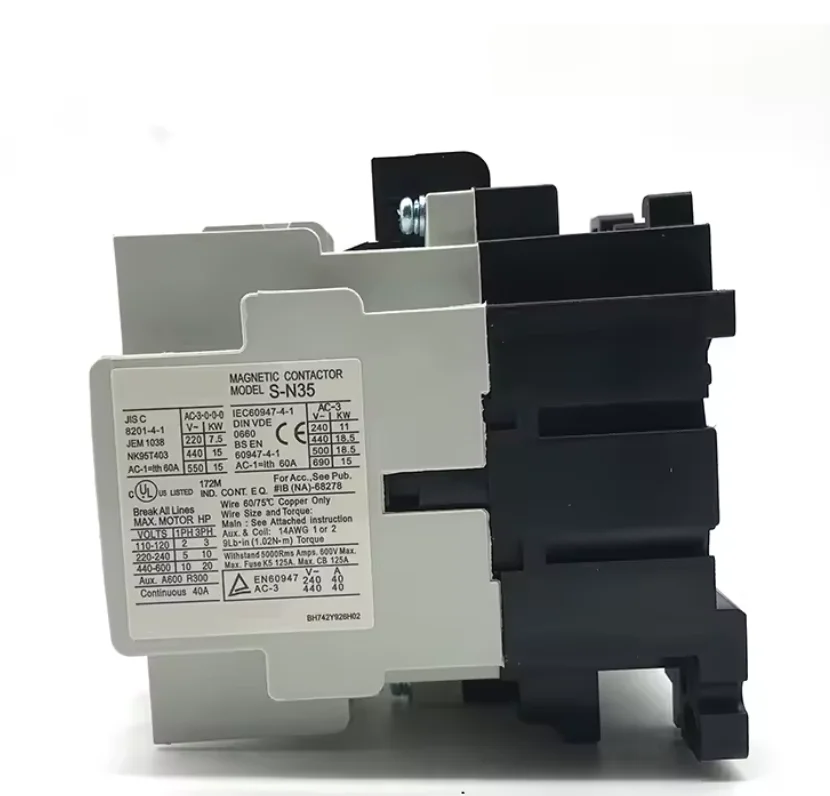 Motor AC contactor S-N35 coil voltage AC110V/220V/380V auxiliary contact