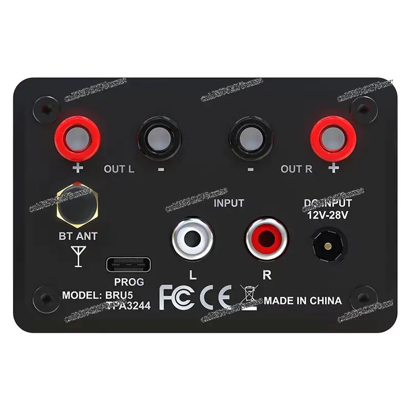 TPA3244 2x100W Bluetooth Amplifier BT5.3 Module 2.0 Stereo High Power BRU5 DSP Tuning