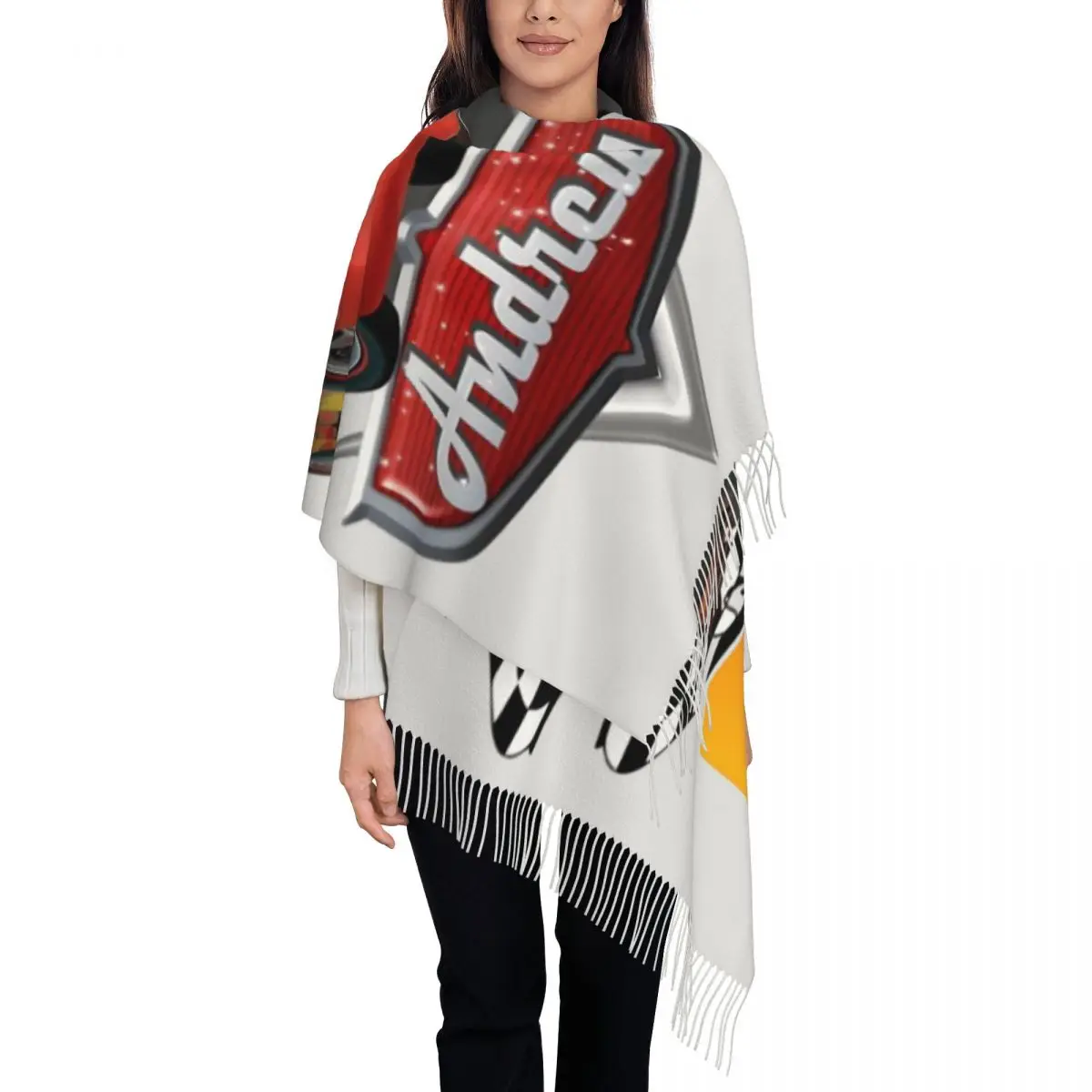 

Шарф с принтом Lightning McQueen Sally Carrera Mater для мужчин и женщин, зимние теплые шарфы, шали, накидки