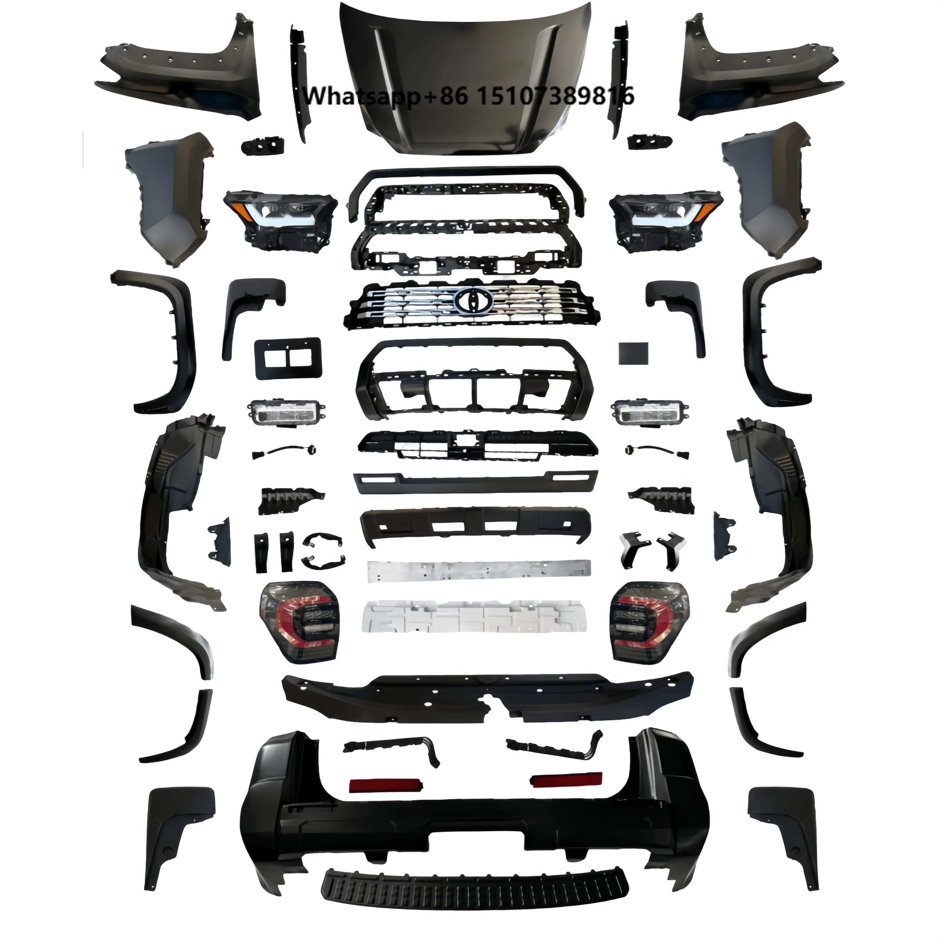 Chuangchu pp Body Kit for 4 Runner 2010-2014 Old to New 2025 Model , High Quality