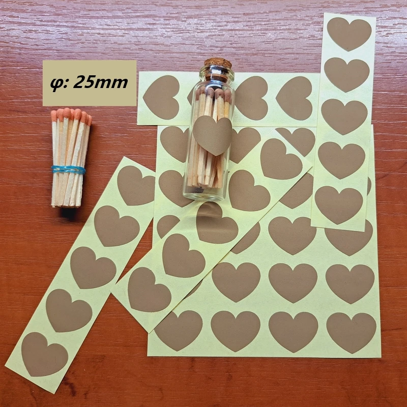 Home Decoration Round Rectangle Striker Paper Sticker Label for Light Up Scented Candle Honeycomb Sandpaper Fireplace Tag