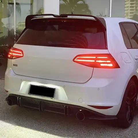 2014-2020 वोक्सवैगन गोल्फ 7 GTI MK7 MK7.5 ग्लॉस ब्लैक के लिए टॉप रूफ स्पॉइलर विंग 6 best sales स्पॉइलर गोल्फ एमके7 - №4