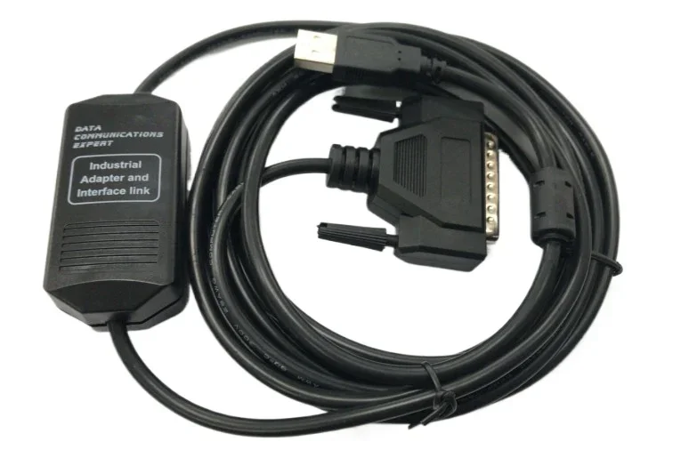 Applicable To FANUC CNC Machine Tools, FANUC Data Transmission Cable USB To 25 Pin Communication Download Cable 3m