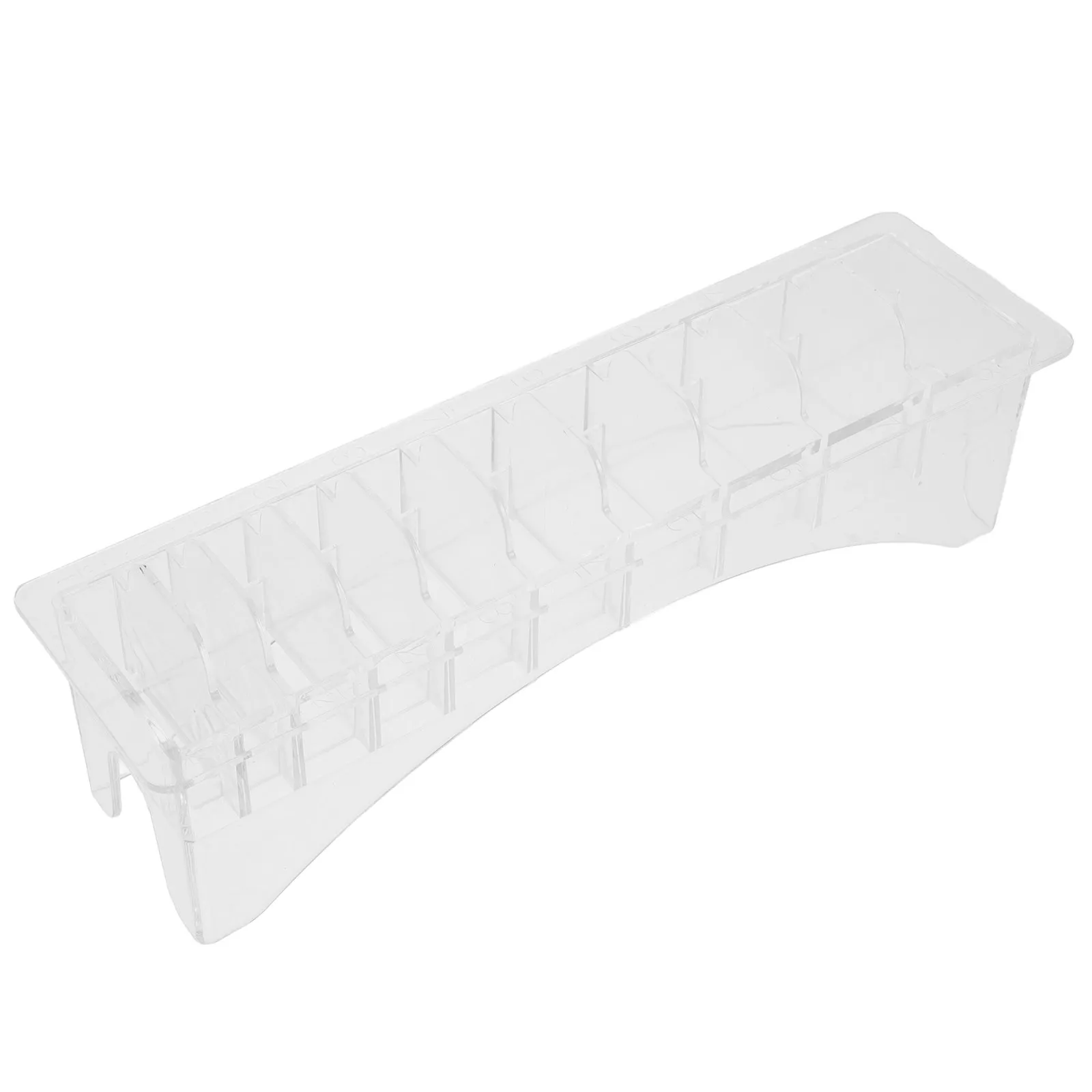 

Clipper Comb Holder Organizer Rectangular Storage Box Compact Hair Cutting Guide Tool Accessory Barber Salon Clipper Guard