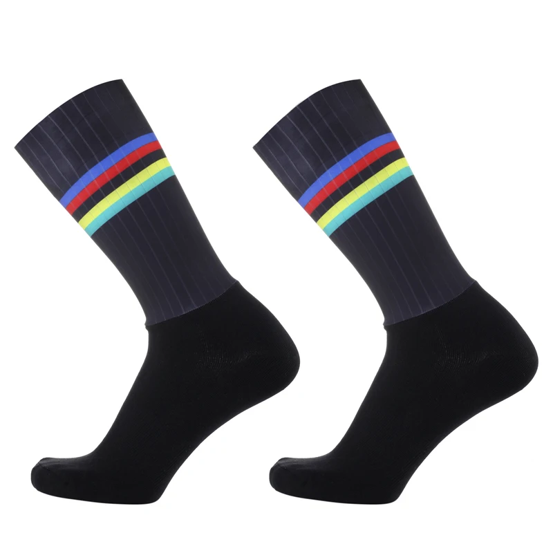 Radfahren 2025, neue Pro Team Aero-Socken, rutschfeste Silikon-Rennradsocken, Herren, Sport, Calcetines Ciclismo