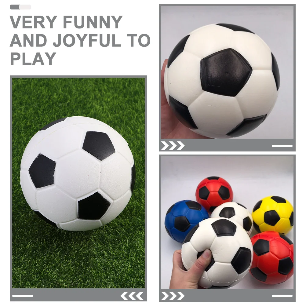 Silent Football Toy Kids Soccer Patting for Children Mute Sponge Balls Sports Children's Surprise Elasticity Bouncing Pu Bouncy