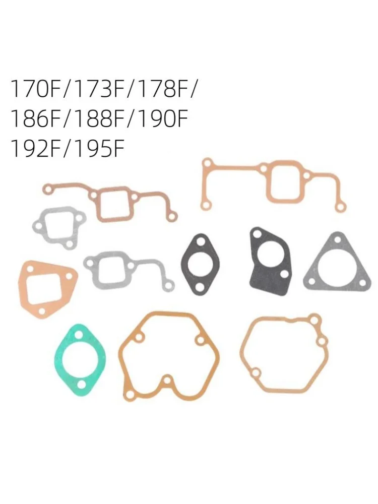 PRESSURE RELIEF COVER GASKET FIT SINGLE CYLINDER DIESEL ENGINE 170 173 178 186F 188F 192F 195F GENERATOR 5KW 8KW SILENCER GASKET