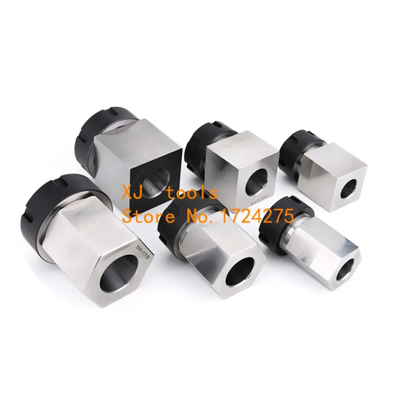 Imagem -04 - Praça Pinça Chuck Assento para Torno Cnc Gravura Máquina de Corte Porta-ferramentas Bloco Aço Duro Hex Er25 Er32 Er40 Alta Qualidade