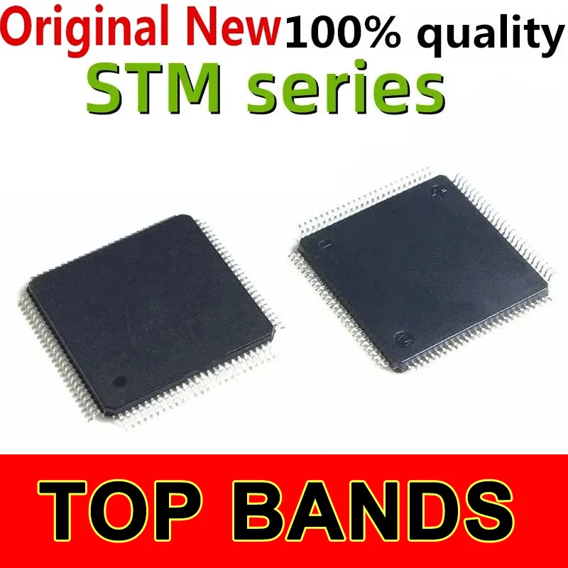 

10PCS New original STM32F205VCT6 STM32F205VET6STM32F205VGT6 STM32F207VCT6 STM32F207VET6 STM32F207VGT6 STM32F407VET6 QFP100 IC Ch