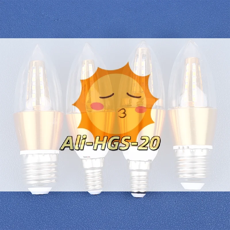 

E14/E27 LED Vintage Candle Bulb - 5W/7W 220V Energy Saving, Dimmable Warm Light for Chandelier & Home Decor
