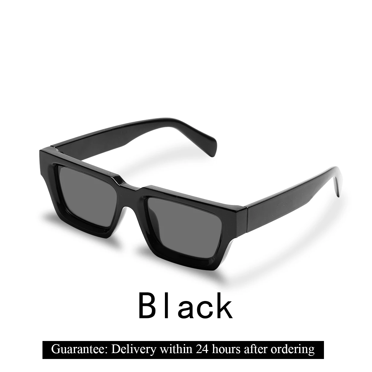 Ruiao Retro Sunglasses Black 4