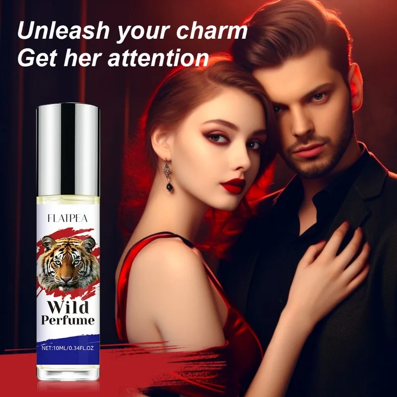عطر رجالي فيرومونز زيت أساسي كرات دوارة عطر خشبي بري يجذب الجنس الآخر 10 مللي أو دو برفوم يؤرخ هدية