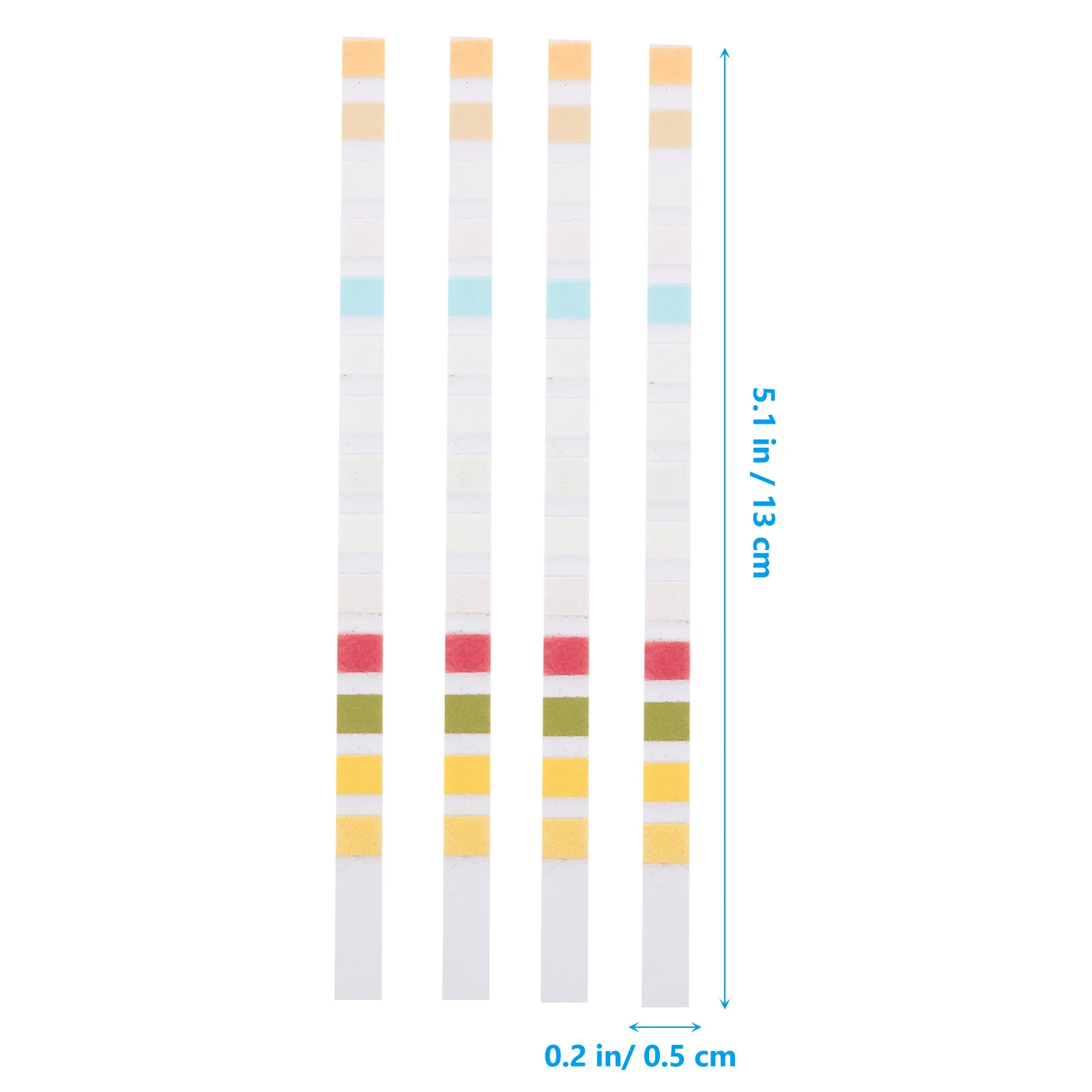 

50Pcs Water Quality Test Strips 14 in 1 Pool Testing Paper Swimming Hot Tub PH Testing Water Quality Test Paper