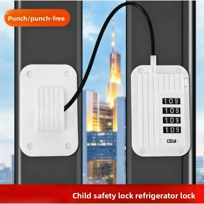 3 Digit Password Drawer Lock Combination Cabinet Lock Screws Glue Dual Install Mini Portable Security Lock Cupboard