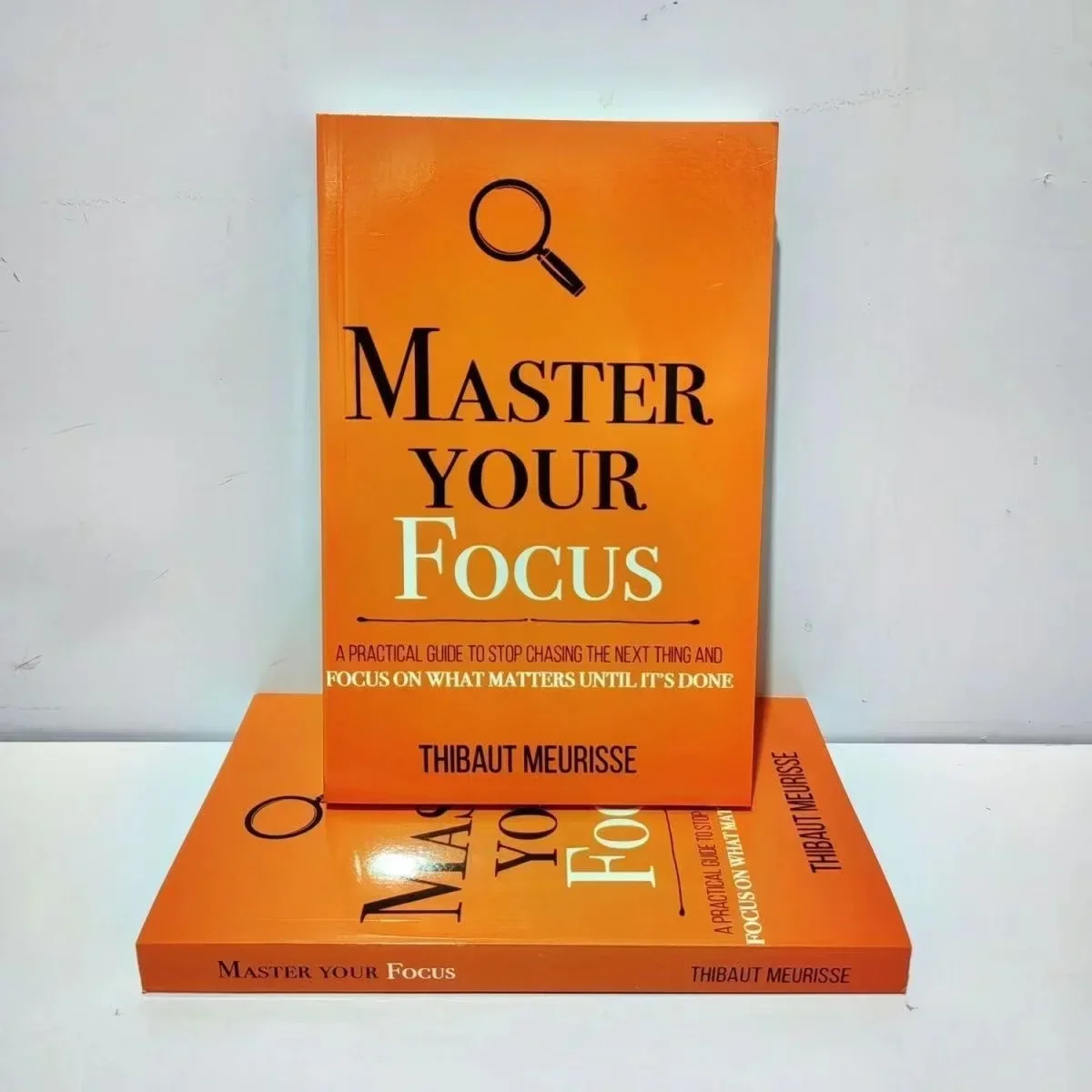 Master Your Focus By Thibaut Meurisse Inspirational Literature Works To Control Emotions Novel Book