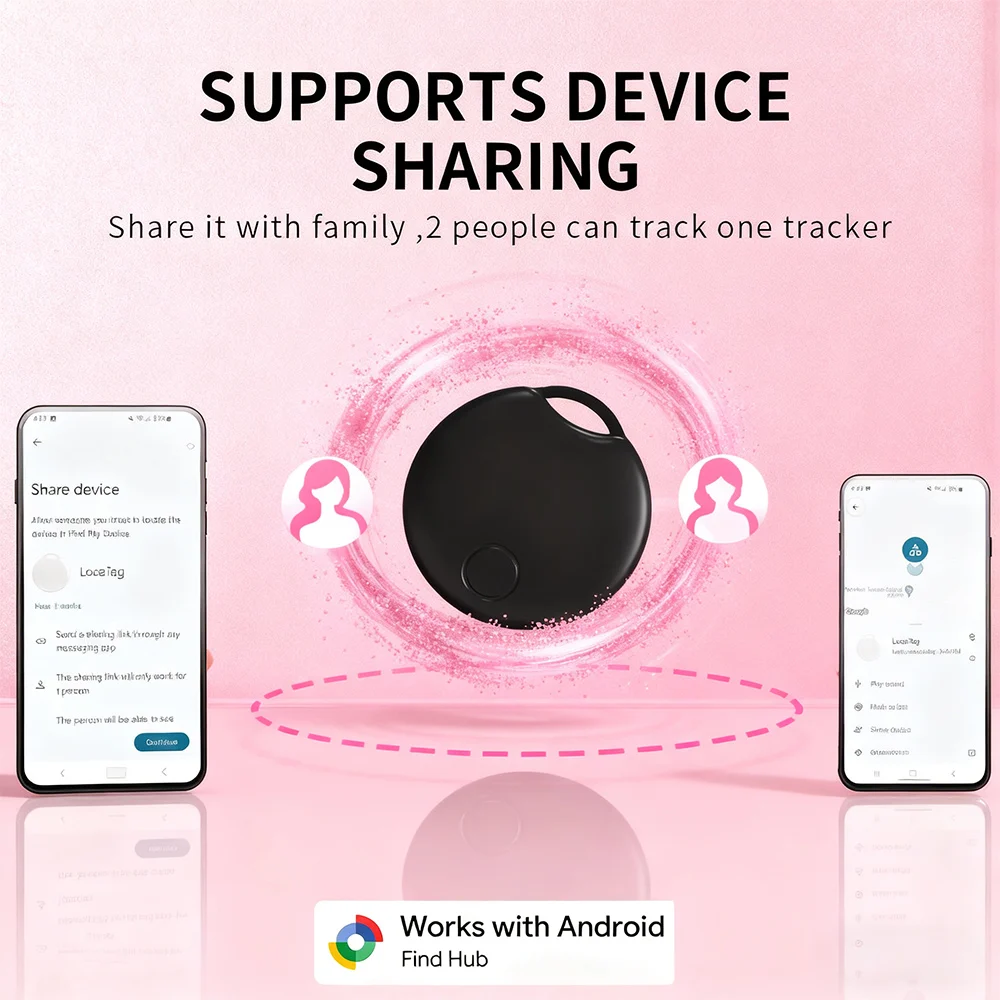 جهاز تعقب لمسافات طويلة ما وراء جهاز تحديد المواقع بتقنية البلوتوث لنظام Android Google Find Hub App العلامة الذكية لهاتف Samsung Xiaomi GMS