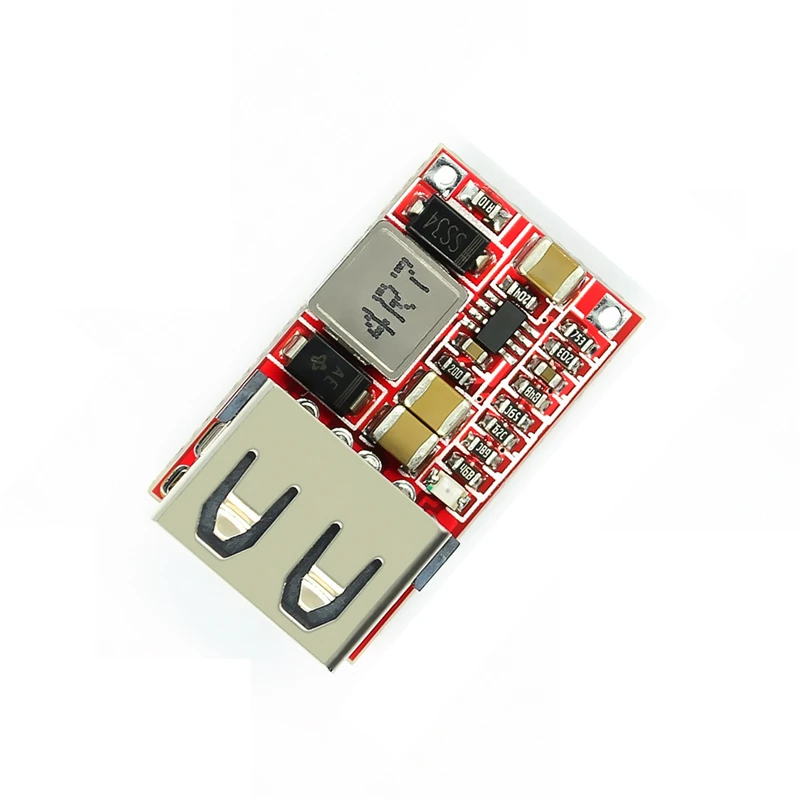 1-10PCS Fine 6-24V 12V/24V To 5V 3A CAR USB Charger Module DC Buck Step Down Converter 12v 5v Power Supply Module