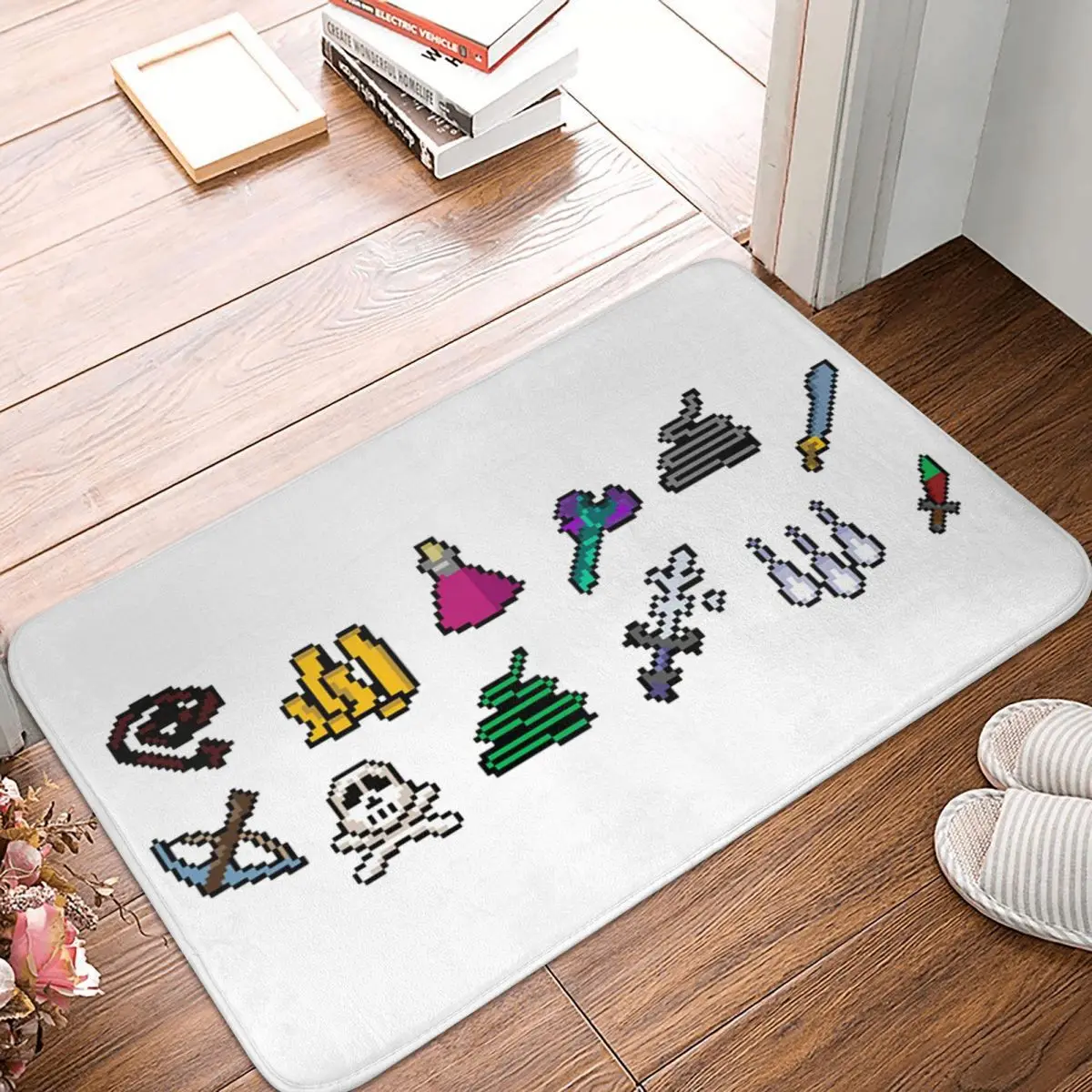 Old School Runescape Player Killing Bundle Anti-slip Doormat Floor Mat Sand Scraping Carpet Rug for Kitchen Entrance Home Mats