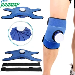 1Pcs Shoulder Knee Ankle Waist Brace,with Ice/Hot Compress Cloth Pack Holder, for Sprains,Muscle Pain, Bruises,Injuries,Swelling