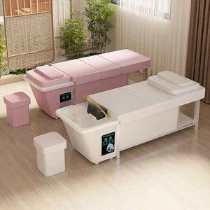 Kopf haariger haariger haariger langer Waschmaschine Wasser Wasserstrahl Haare Barbeiro Stuhlstuhl Camilla lassista Shampoo Schönheit 6 Hauptniveaus und Schönheits -Longe -Verkauf - №4