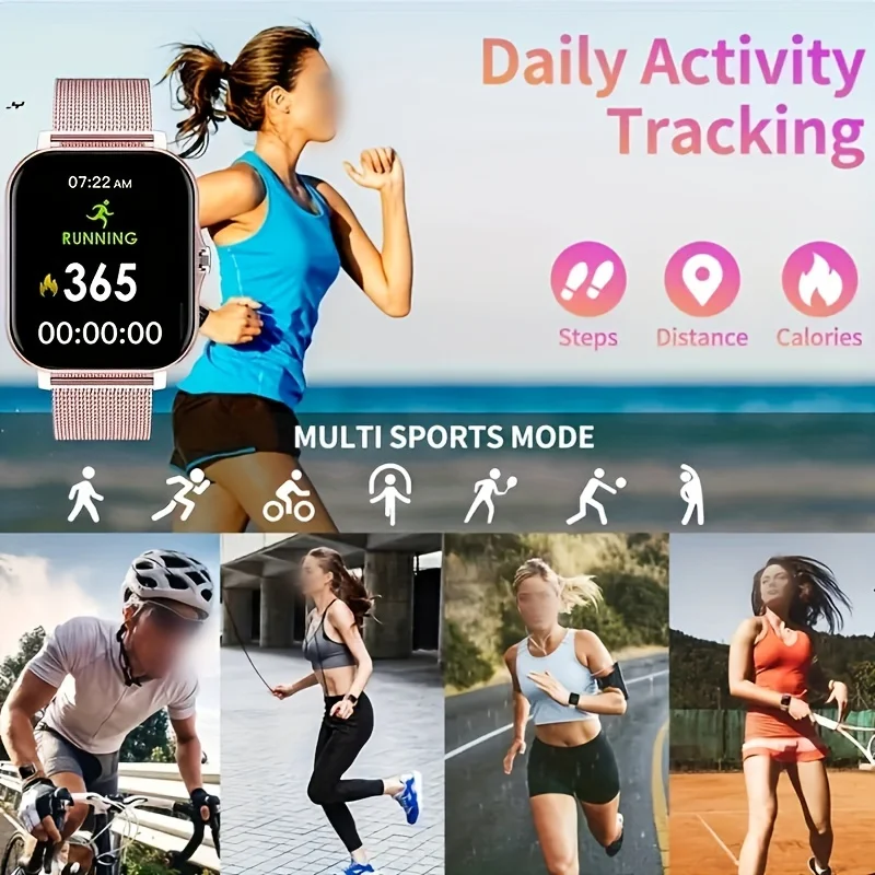 Smartwatch1.83 inch Voice Assistant  Bluetooth Call Sports Fitness Hot Selling Smartwatch Men Women For Android iOS 2024 New