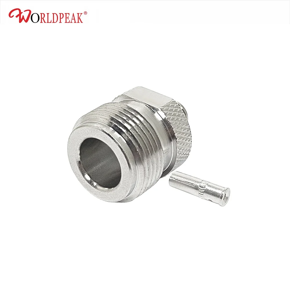 N Type Rf Connector N Female For RG402 RG405 SS405 086 Cable Coaxial Rg178 Rg179 Lmr400 Cable Lmr240 50ohm Coaxial