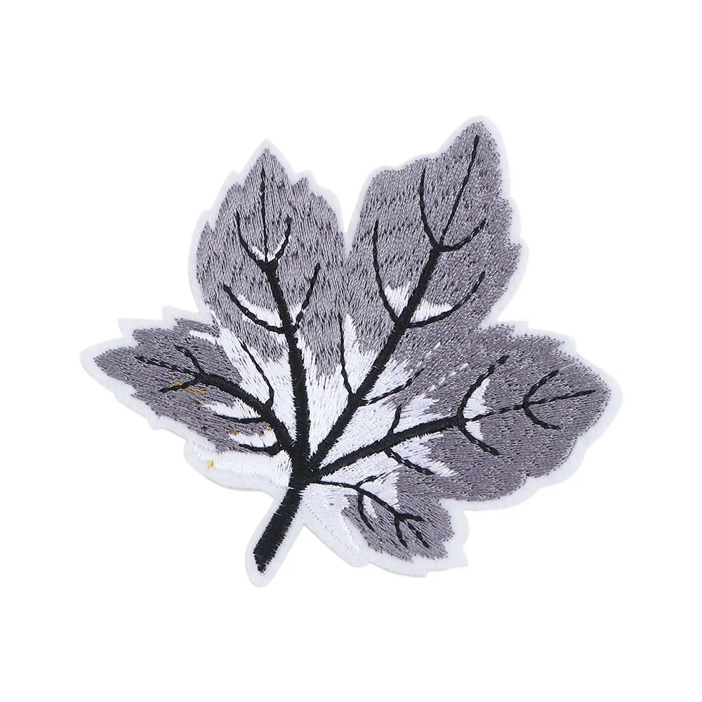 

Pattern Clothing accessories Fashion Colorful Soft DIY Embroidery Stickers Maple Leaf Sticker Cloth Stickers Patch Stickers