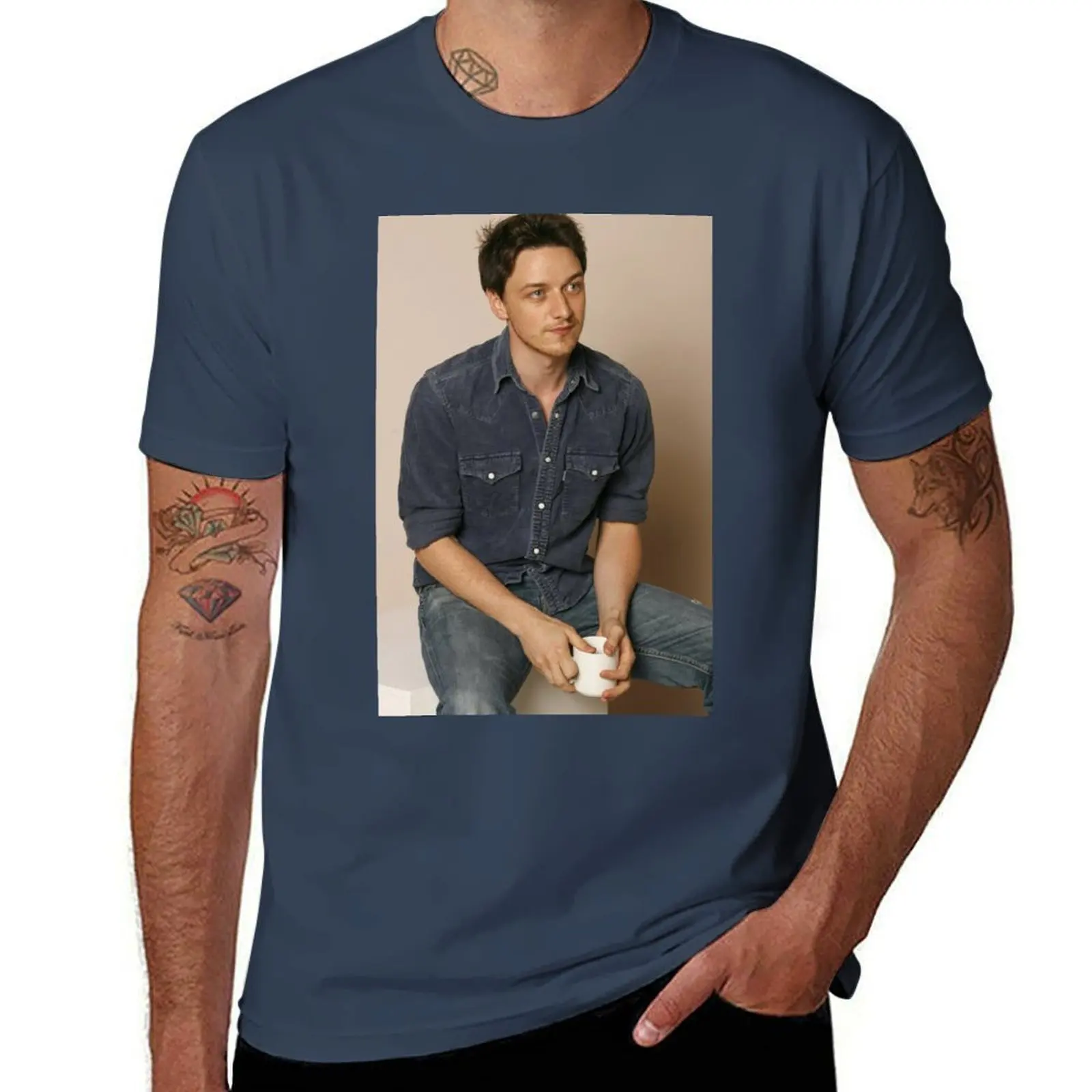 mcavoy T-Shirt Essential Solid Color T-Shirt