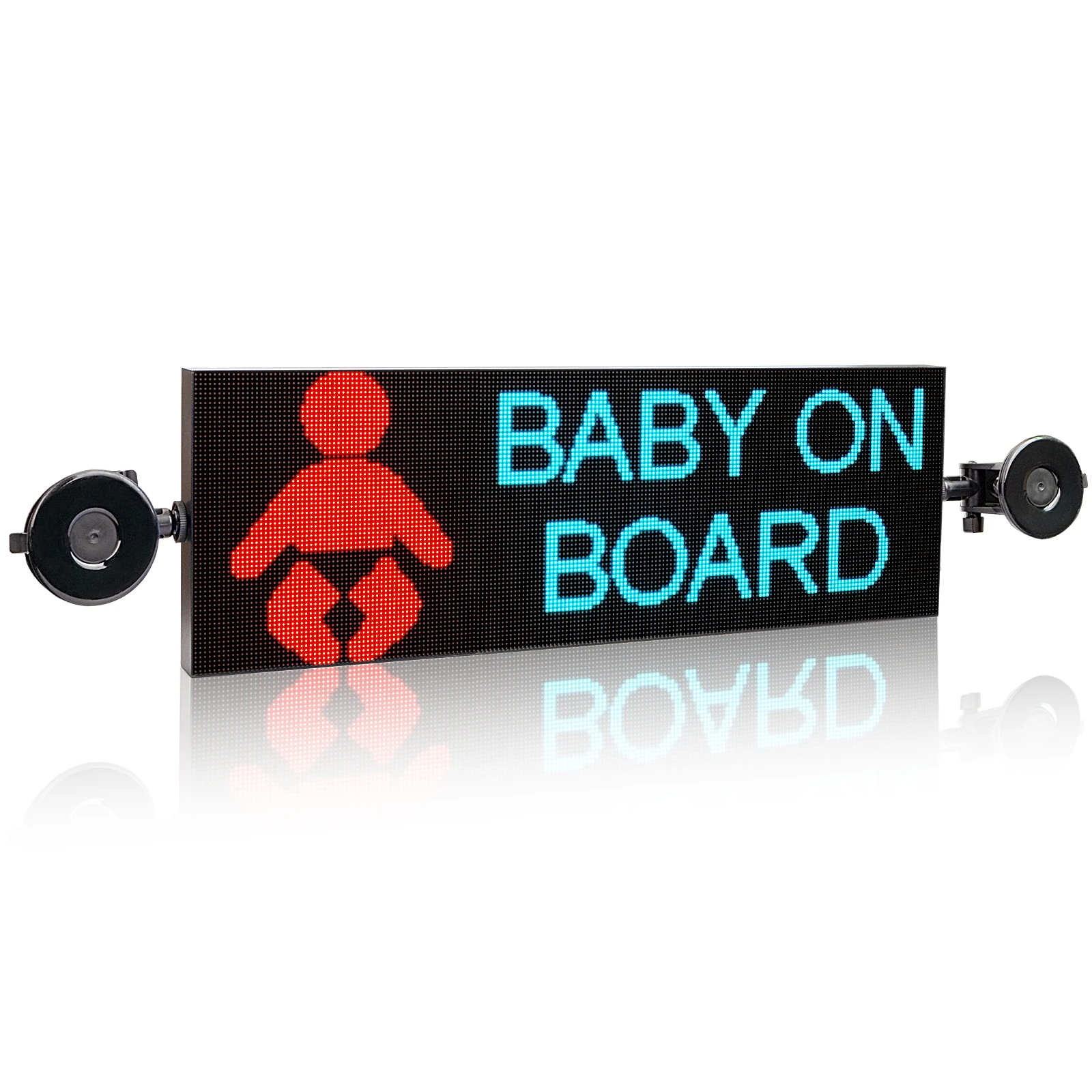 

P2.5 RGB LED Display Panel DC5V USB Powered Wifi LED Billboard Support Text Images Animation for Car,Store,Business