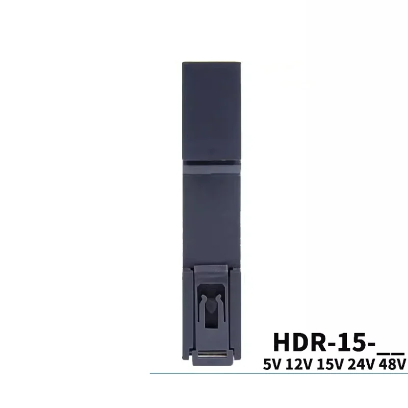 MEAN WELL HDR-15 HDR-15-5 HDR-15-12 HDR-15-15 HDR-15-24 HDR-15-48 15W TO DC 5V 12V 24V 48V Ultra Slim DIN Rail Power Supply