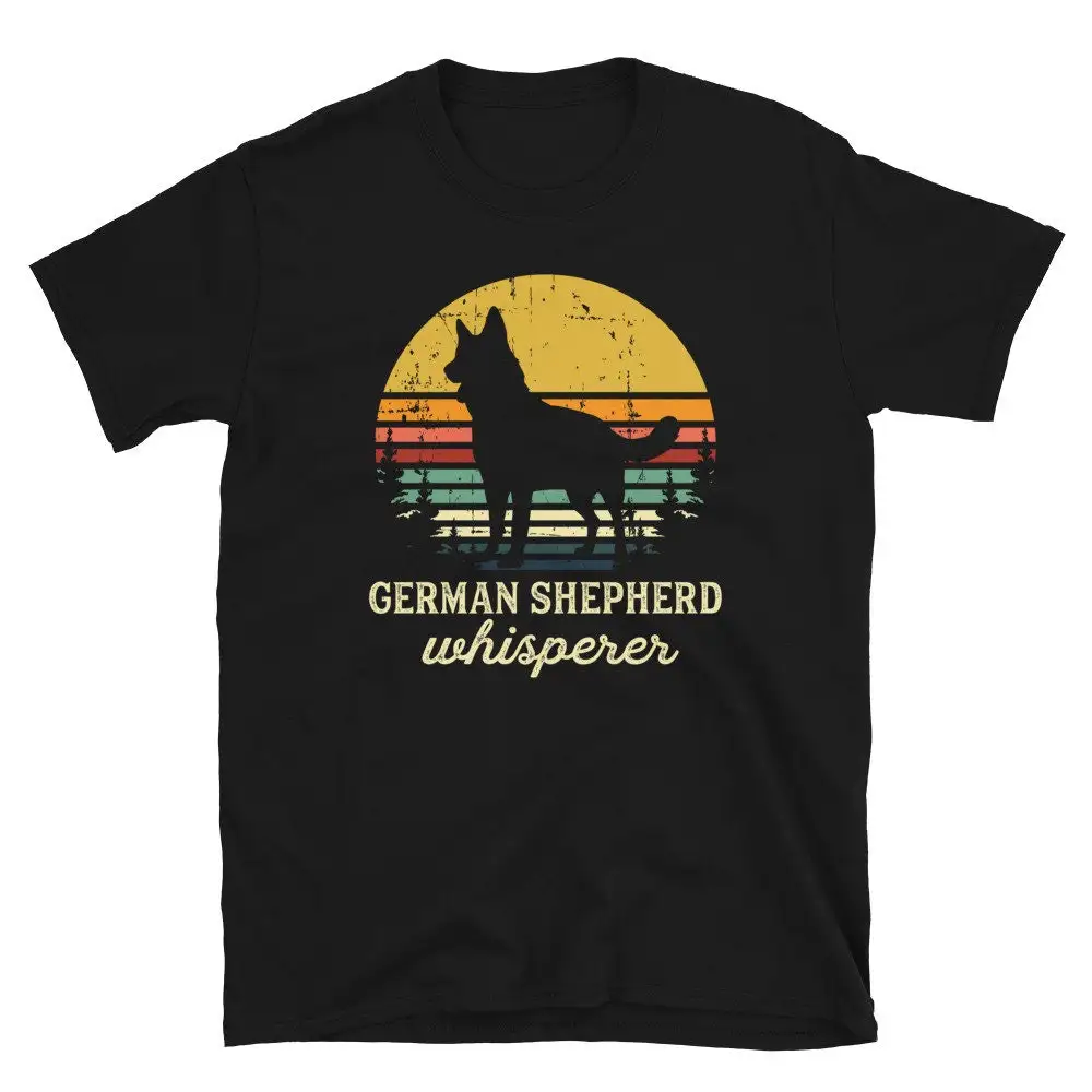 Retro Style German Shepherd T Shirt Pet Owner Vintage Dog s K9 Shepard