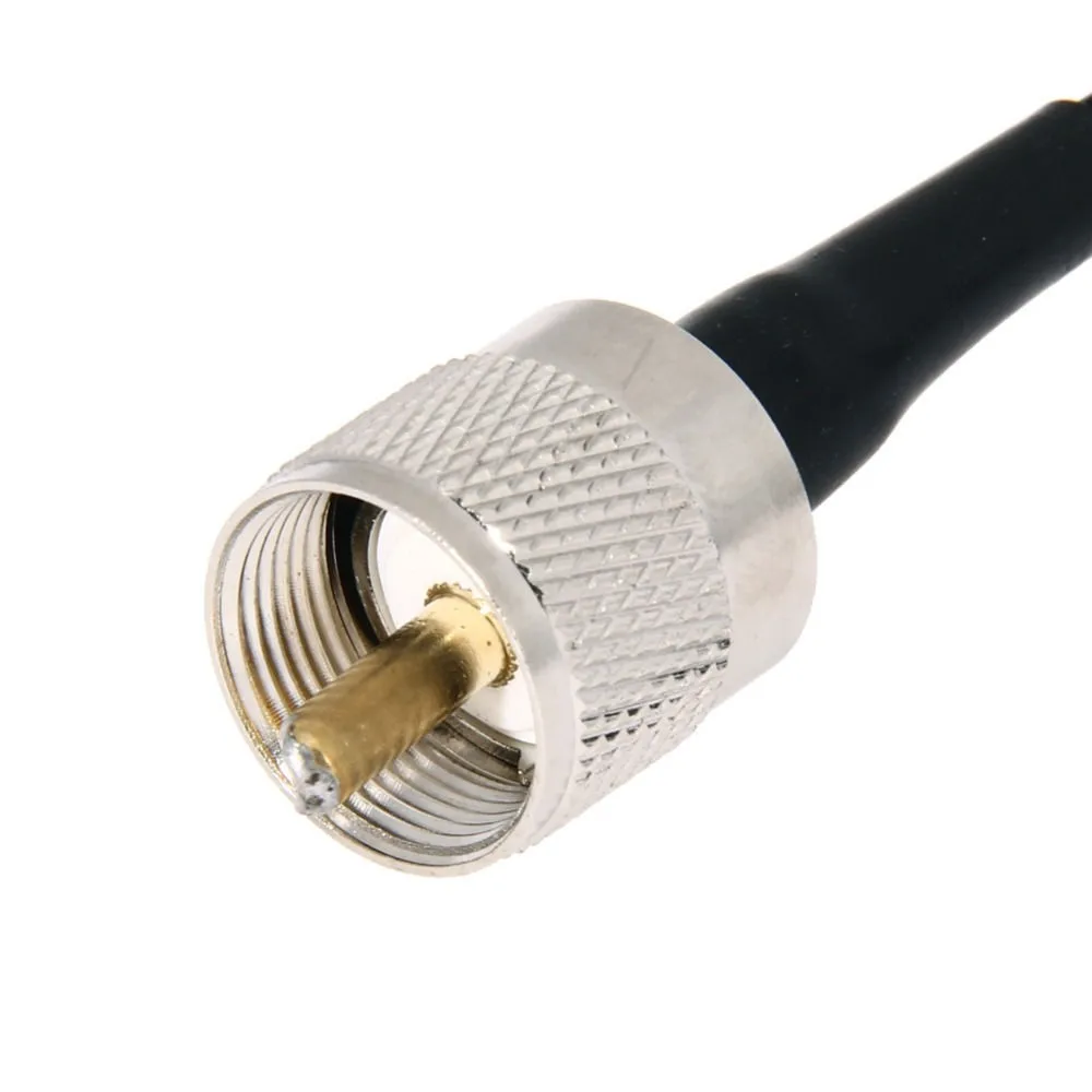 RG58 5M Extension Cable PL259 to SO239 for Kenwood TM-261 Yaesu FT-1802 FT-1807 ICOM Icom Car Radio
