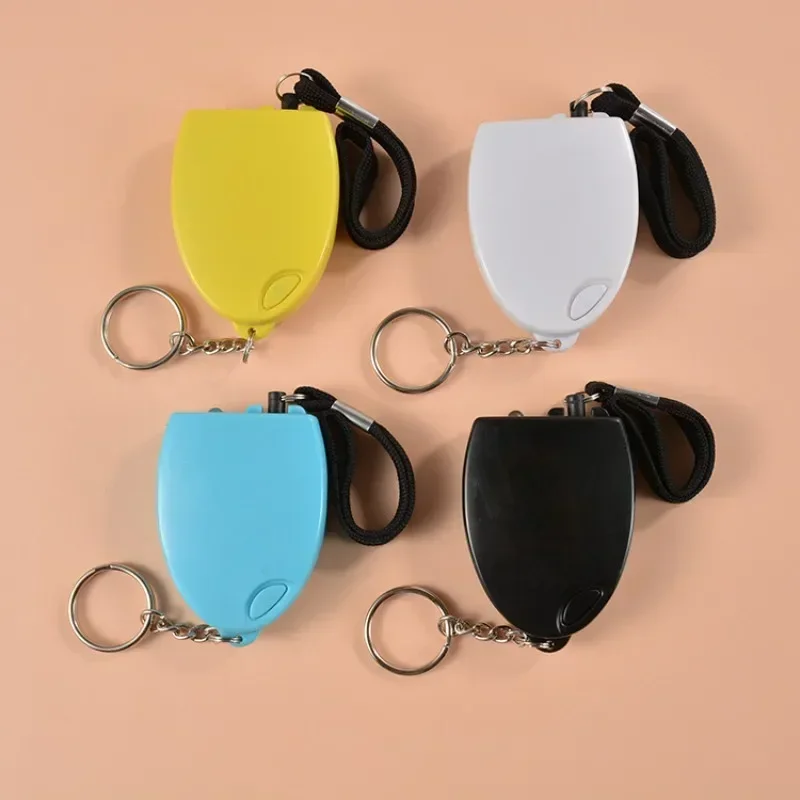 Self Defense ALARM 130dB Anti-Wolf Girl เด็กผู้หญิงความปลอดภัยป้องกันการแจ้งเตือนความปลอดภัยส่วนบุคคล Scream Loud พวงกุญแจปลุกฉุกเฉิน