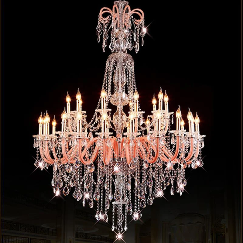 Modern Lighting Chandeliers Home Decorators Collection Light Fixture Candelabros Pendant Lamps Glass Crystals For Chandelier