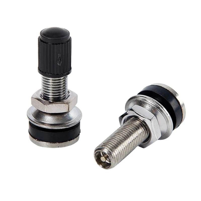 1 szt. Zawór koła motocykla 33mm motocykl skuter rower Quad bezdętkowy zawór opony górskiej osłona przeciwpyłowa