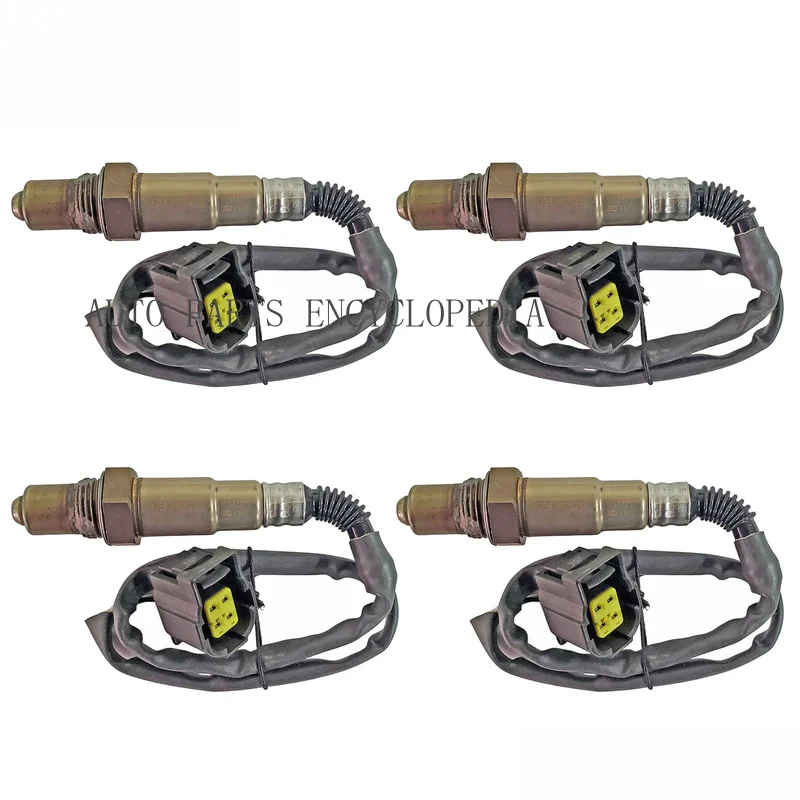 RRR+ Set of 4 New for Bosch Oxygen O2 Sensor for 2014-2022 Jeep Cherokee V6 3.2L