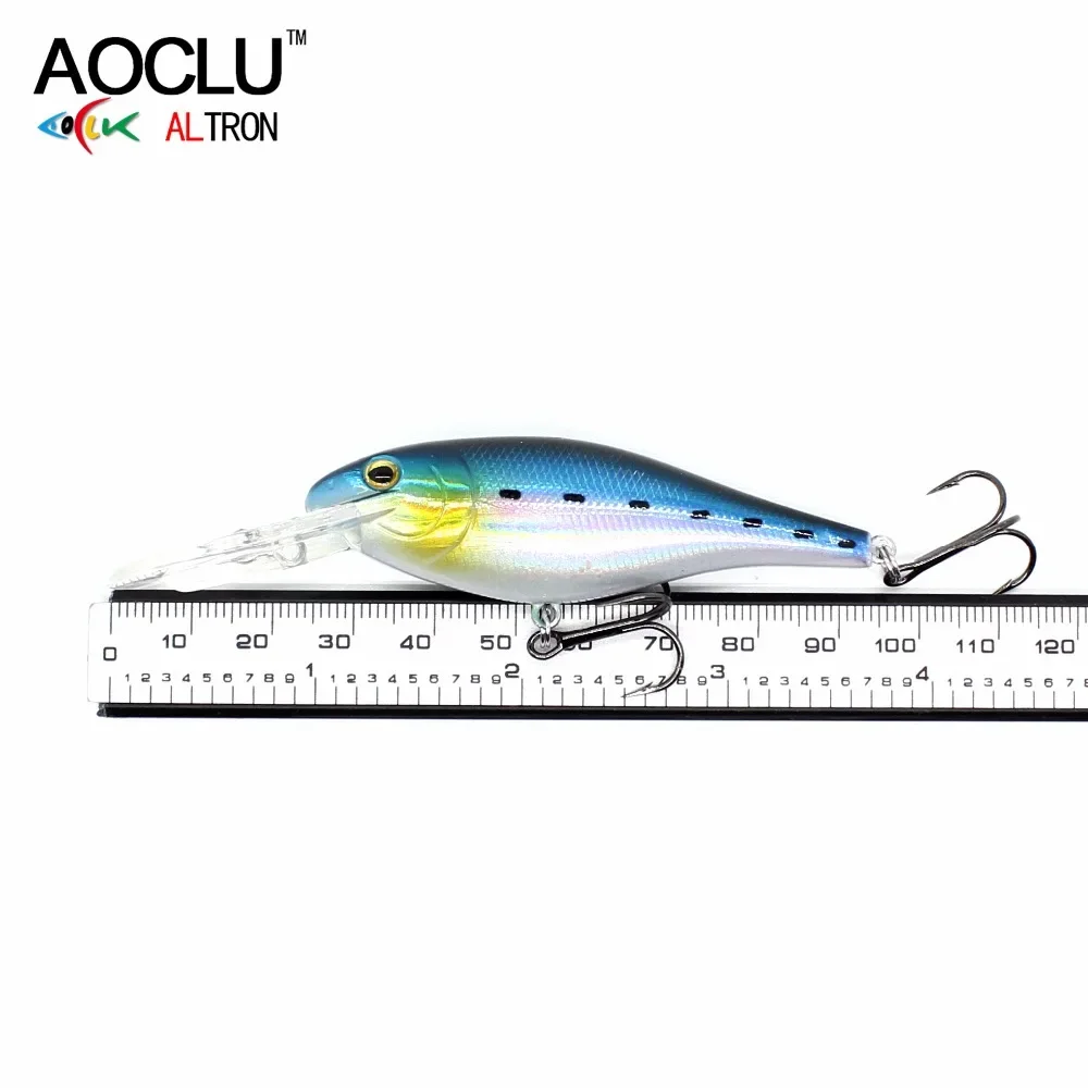 Crankbait Floating Minnow 70mm 8,8g Hardbait Crank Deep Diver Tiefe 1,5-3,3m Angelköder VMC Haken Tackle Qualität – Detail 3
