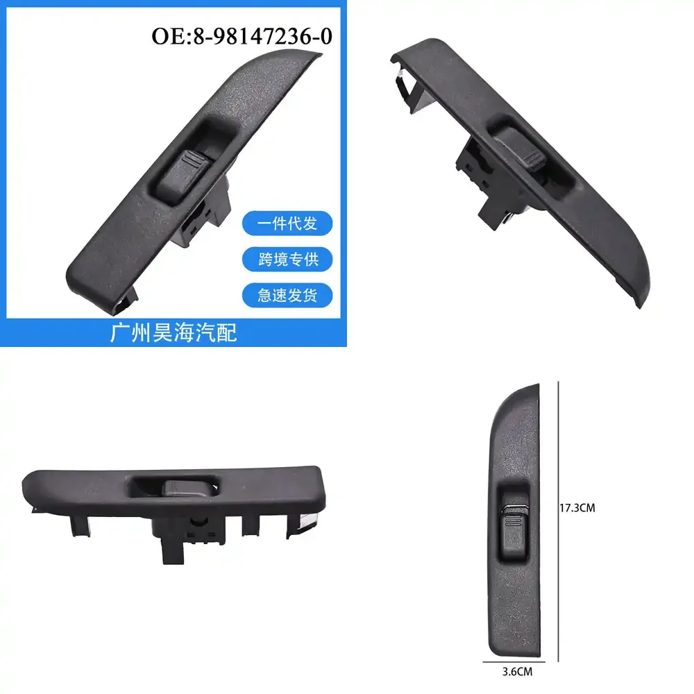 

8 98147236 0 Window Switch for Isuzu NPR 1998 2007 Power Window Lift Control Switch for Car Door Glass Regulator Auto Parts