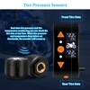 SYS VSYS Q3 오토바이 카메라, OLED 디스플레이, 유선 컨트롤러, TPMS,GPS, 주차 녹화 오토바이 대시 캠, 듀얼 나이트 비전 5