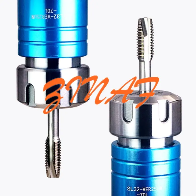 Imagem -03 - Suporte de Ferramenta de Haste Reta Sl20 Sl25 D20 D25 Ver Er20 Er25 Ver20 Ver25 Superior e Inferior Retrátil Tocando Flutuante Ferramenta Titular