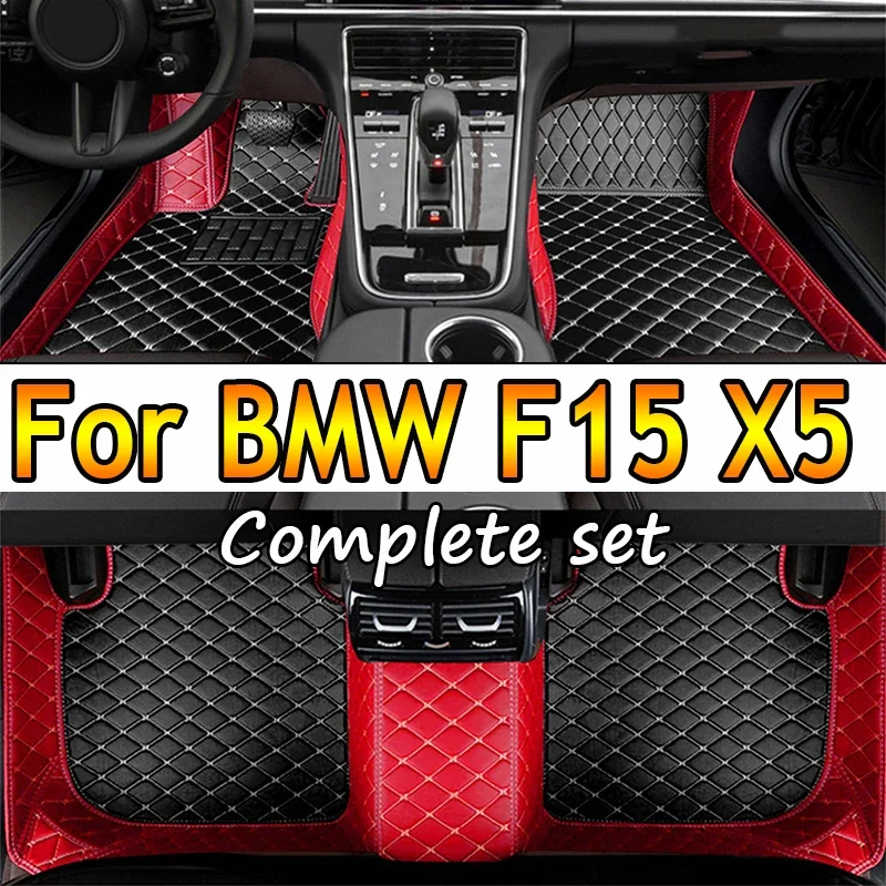 

Car floor mats for BMW F15 X5 2014 2015 2016 2017 2018 Custom auto foot Pads automobile carpet cover