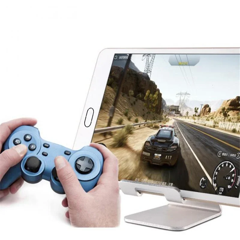 【Fast Delivery】Aluminum Phone Holder For Desktop Stable Holder For Phones/Tablet Universal Phone Support Live Stand