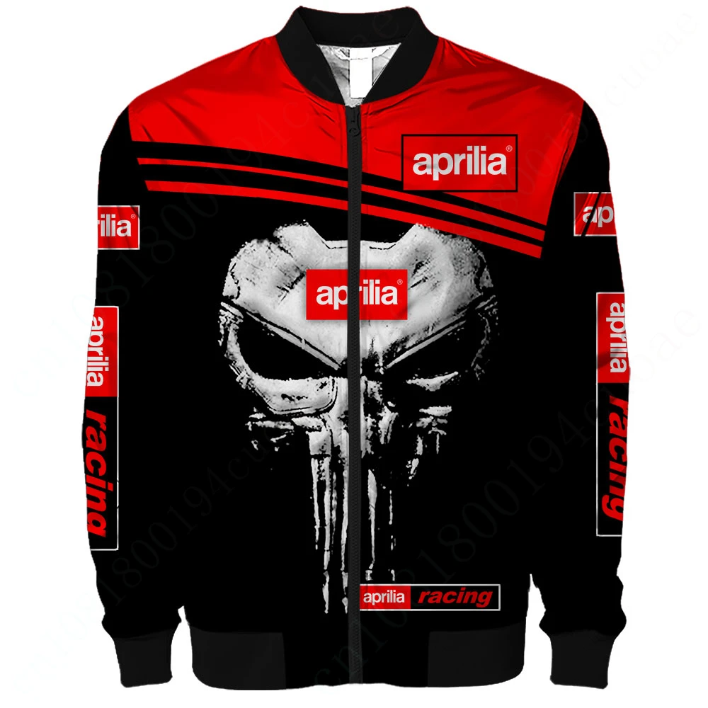 

Aprilia Bomber Jacket Harajuku Parkas 3D Windbreaker Techwear Baseball Uniform Jacket Thick Coats Jackets For Men's Clothing