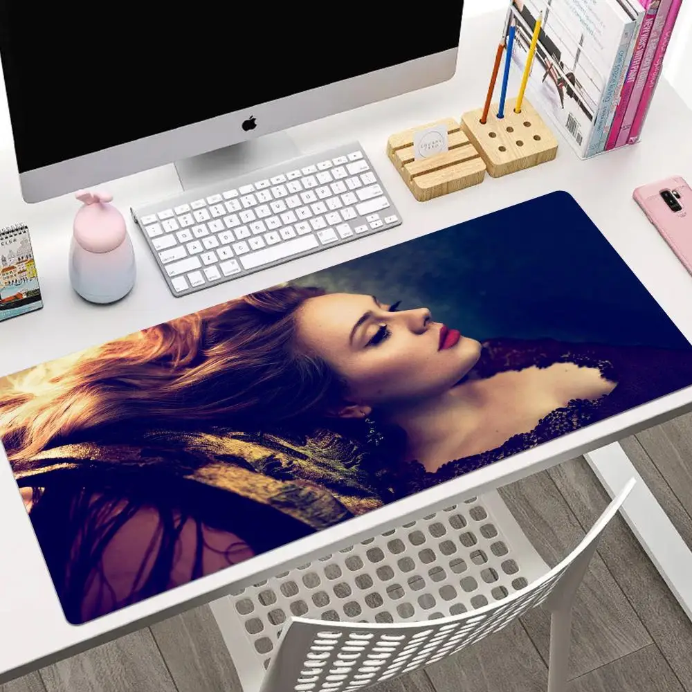 Fashion Pretty Keyboard Gamer Mousepad Cushion Rug Adele Gaming Wireless Table Mouse Pad Desk Cool Cute Luxury Mats Adkins Large