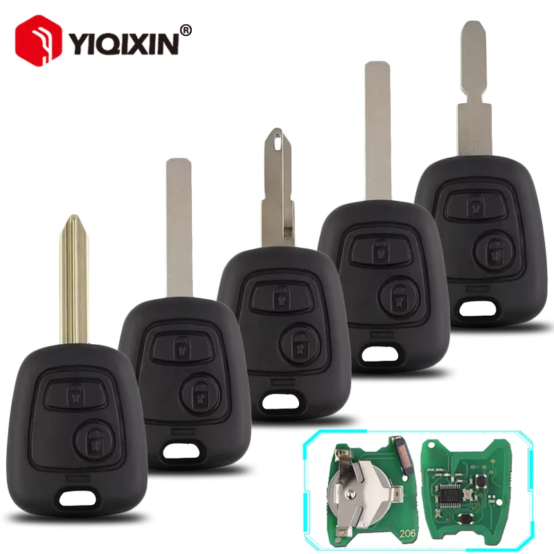 

Для Peugeot 206 207 106 107 307 Partner 433 МГц удаленный автомобильный ключ для Citroen C1 C2 C3 Saxo Xsara Picasso Berlingo ID46 PCF7961 чип