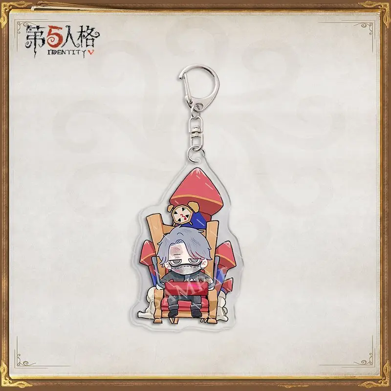 2025 Identity V Aesop Carl Naib Subedar Eli Clark Luca Balsa Keychain Women Kawaii Acrylic Key Chain Man Bag Pendant Goods Gift