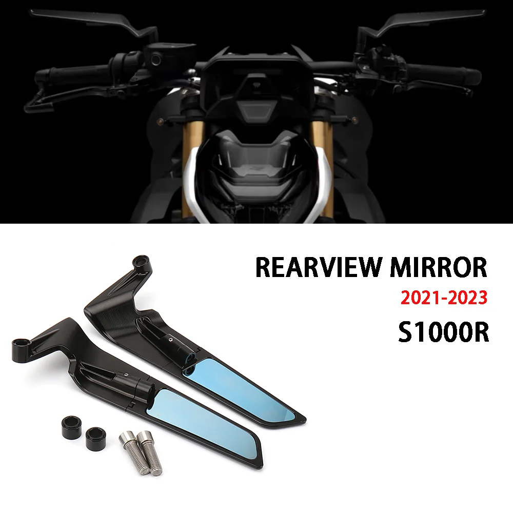 

New Motorcycle Accessories Side-Mirror For BMW S1000R S 1000 R s1000r 2021 2022 2023 Wind Wing Side Rearview Reversing Mirror